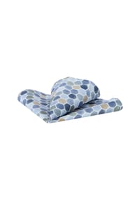 VENTI - Herren Einstecktuch uni - Blau