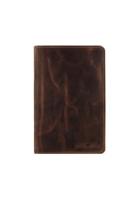 GREEN BURRY - Vintage Stifteetui Leder 13.5 cm - brown
