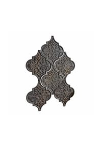 LOBERON Wandornament 6er Set Halira antikschwarz - Wandobjekte - antikschwarz