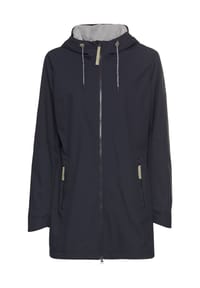 camel active - Funktionsjacke aus leichtem Softshell mit Kapuze - Dunkelblau