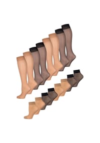 nur die - Basicsocken Strümpfe & Söckchen 20 DEN - amber