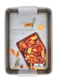 RBV Birkmann Back-/Auflaufform - BAKERS BEST - GREY