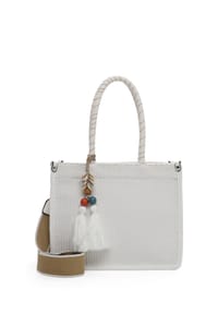 SURI FREY KIRSTY - Shopper, Anhänger, Bast-Optik, für Damen - 300 WHITE