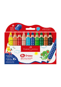 Faber-Castell - Buntstifte "Grippy", 11er-Set - MEHRFARBIG, mehrfarbig