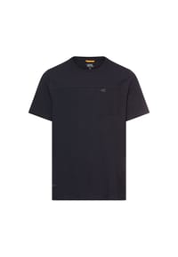 camel active - T-Shirt mit Brusttasche - Dunkelblau