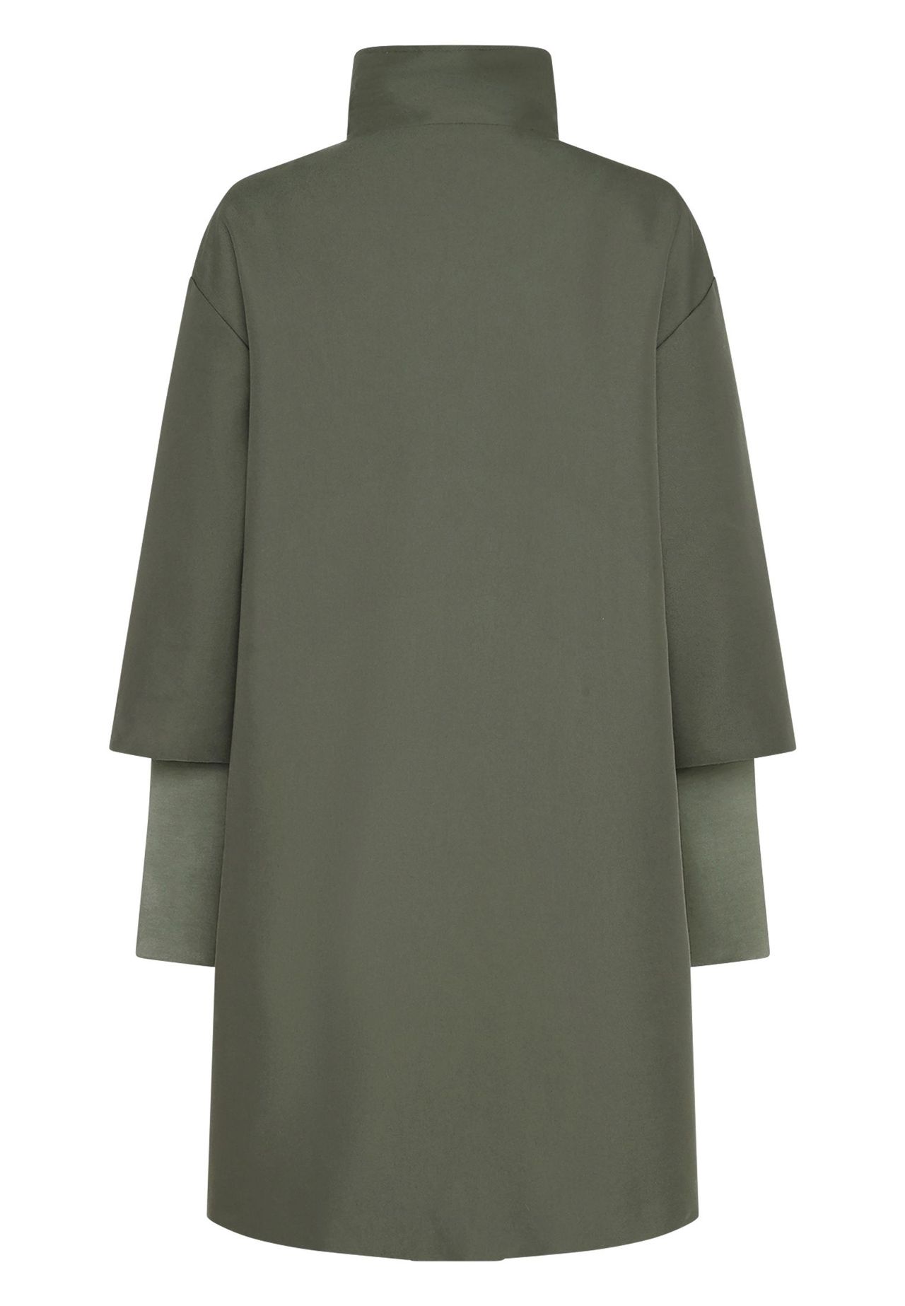 Zero Mantel, Ohne KnöPfe, FüR Damen, GrüN, 44