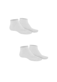 Hudson - Sneakersocken "Only", 2er-Pack, Komfortbund, flache Zehennaht, für Herren - 0005 BLACK