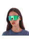 YEAZ Sport-Sonnenbrille Weiß/Blau SUNTHRILL Set Bild 9
