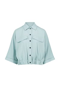 zero - Casual-Blazer mit 3/4 Arm - Silver Blue