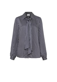 TONI - Klassische Bluse Coco - Dunkelbraun | 079