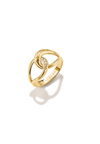 Thomas Sabo - Ring Together mit Zirkonia - gelbgoldfarben