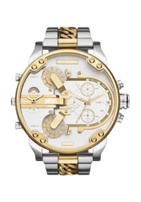 DIESEL® MR. DADDY 2.0 - Herren Chronograph "DZ7486" - BICOLOR