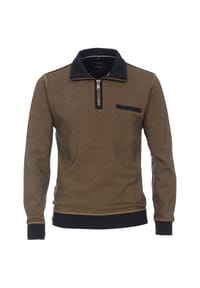 CASAMODA - Herren Sweatshirt uni - Bordeauxrot
