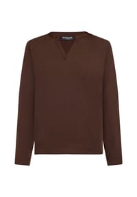 MANGUUN collection - Langarmshirt, Split-Neck, für Damen - 1 STONE