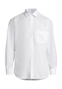 DUNMORE - Businesshemd, 1/1-Arm, Popeline, Modern Fit, für Herren - 1 WEISS