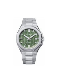 CITIZEN® SERIE 8 - Herren Armbanduhr "NB6080-51W" - HELLGRÜN