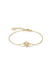 Thomas Sabo - Armband Stern mit weißem Zirkonia - gelbgoldfarben