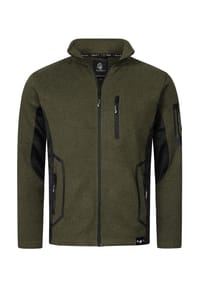 Rock Creek - Fleecejacke Jacke - Schwarz