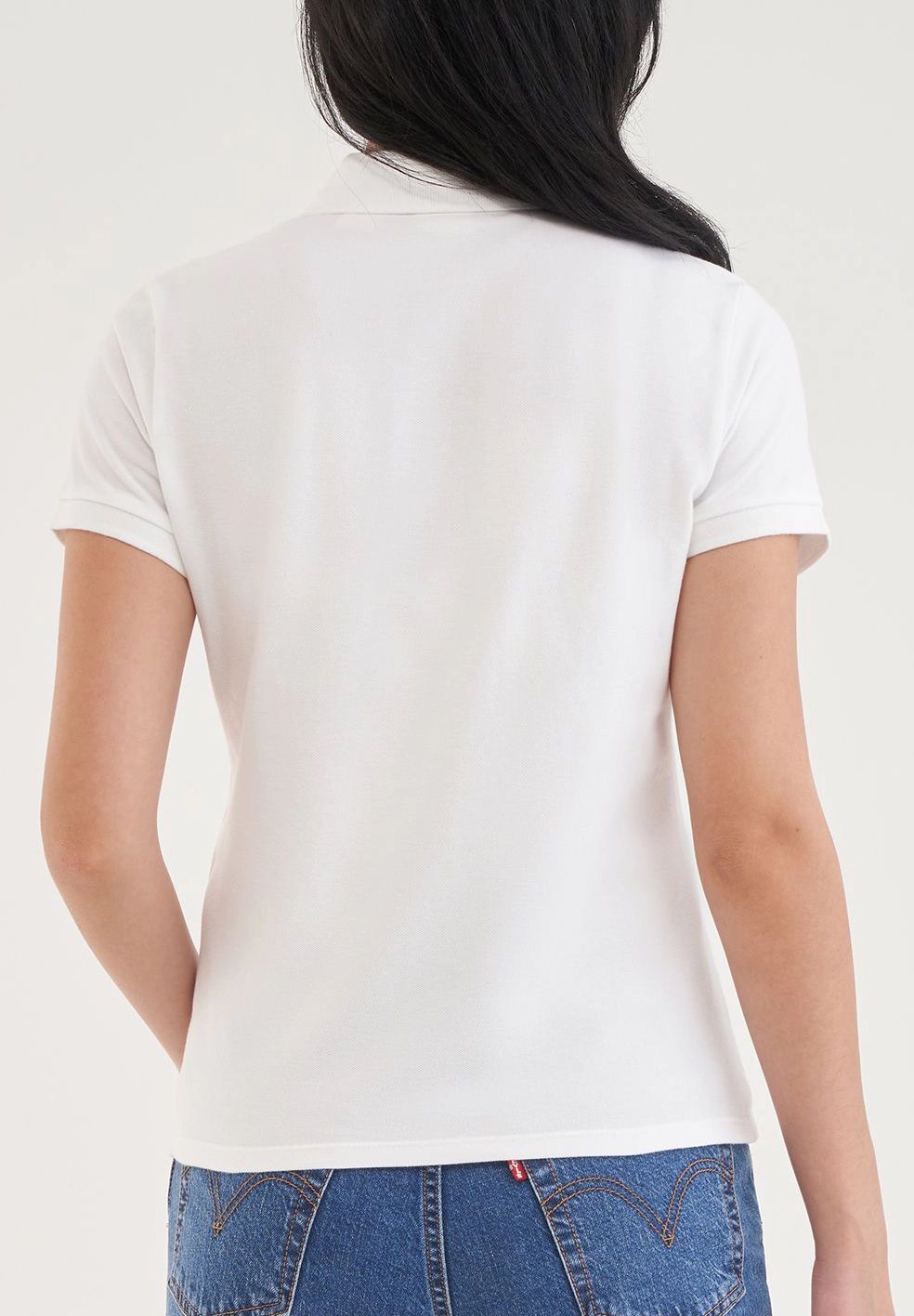 Levi's® Poloshirt, Logo-Patch, FüR Damen, Weiß, XS