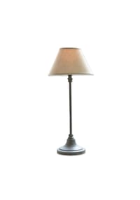 LOBERON - Tischlampe Swindon beige/grau - beige/grau
