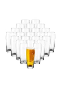 VAN WELL - Willi Becher geeicht 0,5 l 24er Set transparent - transparent
