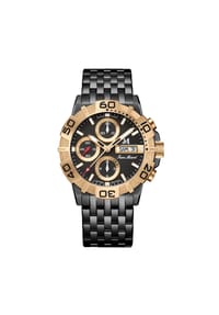 Jean Marcel - Herren Armbanduhr Edelstahl - Schwarz