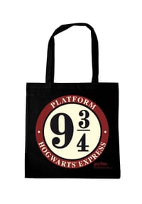LOGOSHIRT® - Tote-Bag Harry Potter - Platform 9 3/4 - black