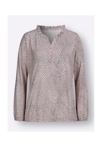 Witt - Druck-Shirt - hortensie-ecru-bedruckt
