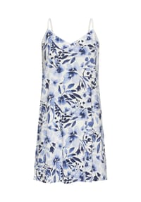 LASCANA - Sleepshirts Luxurious Nights, V-Ausschnitt, für Damen - 24572 FLOWER AOP