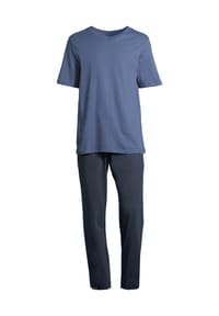 SCHIESSER - Schlafanzug Night & Home - Blau