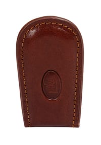 piké - Money clip Echt Leder, Made In Italy - braun