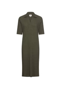camel active - Kleid aus Baumwollgemisch - Braun