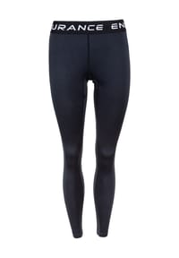 ENDURANCE - Funktionstight Power mit extra hohem Hüftbund - 1001 Black