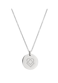 LIEBESKIND - Damen Kette mit Anhänger "LJ-0073-N-45", Edelstahl - silber