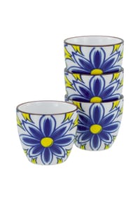 CreaTable - Aladin Blau, Espressobecher 4-tlg - Blau