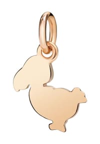 DoDo CHARMS OF NATURE - Damen Anhänger „Dodo Junior“, 375er Roségold - ROSÉGOLD