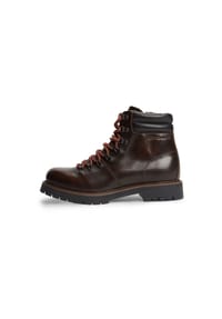 TOMMY HILFIGER - Schnürstiefel, Nappaleder, für Herren - 0HG  BROWN