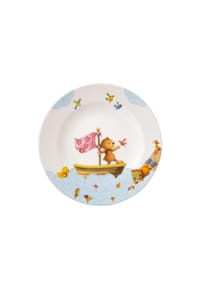 Villeroy & Boch Kinderteller flach Happy as a Bear - Kiddy Bears - blau