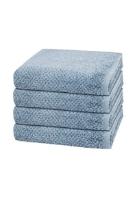 Cawö 4 X Handtuch im Set Pure - Pure - Basalt