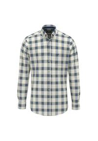 FYNCH-HATTON® - Freizeithemd, Langarm, Button-Down-Kragen, für Herren - 654  HARBOR BLUE
