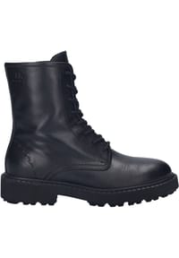 Seibel - Schnürstiefeletten "Bridget 02", Leder, Reißverschluss, für Damen - 100 SCHWARZ