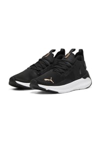 PUMA® - Laufschuhe,"Softride Symmetry", dämpfend, für Damen - PUMA BLACK-PUMA GO