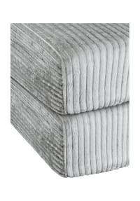 Aspero® - 2 Spannbettlaken aus Streifen-Flanell Parana - Dunkelgrau