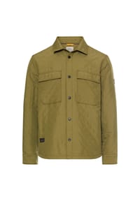 camel active - Overshirt mit Seitentaschen - Moosstein