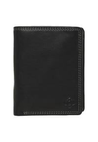 GALERIA - Brieftasche, Leder - BLACK/GREY