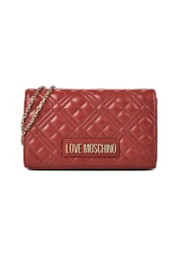 LOVE MOSCHINO Quilted - Quilted Umhängetasche 22 cm - fango