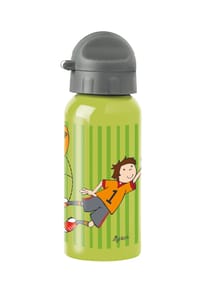 sigikid® Edelstahl Trinkflasche 400 ml ,  für Kinder - KILY KEEPER - blau