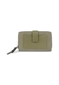 bugatti Viola - Viola Geldbörse RFID Schutz Leder 16 cm - grün