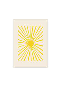  POSTER & FRAME® - Poster  Affordable Art Prints - The Sun - 30 x 40 cm