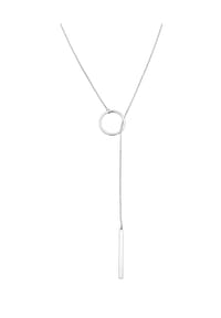 elli. - Halskette Elli Halskette Y-Kette Kreis Stab Feminin 925 Silber - Gold